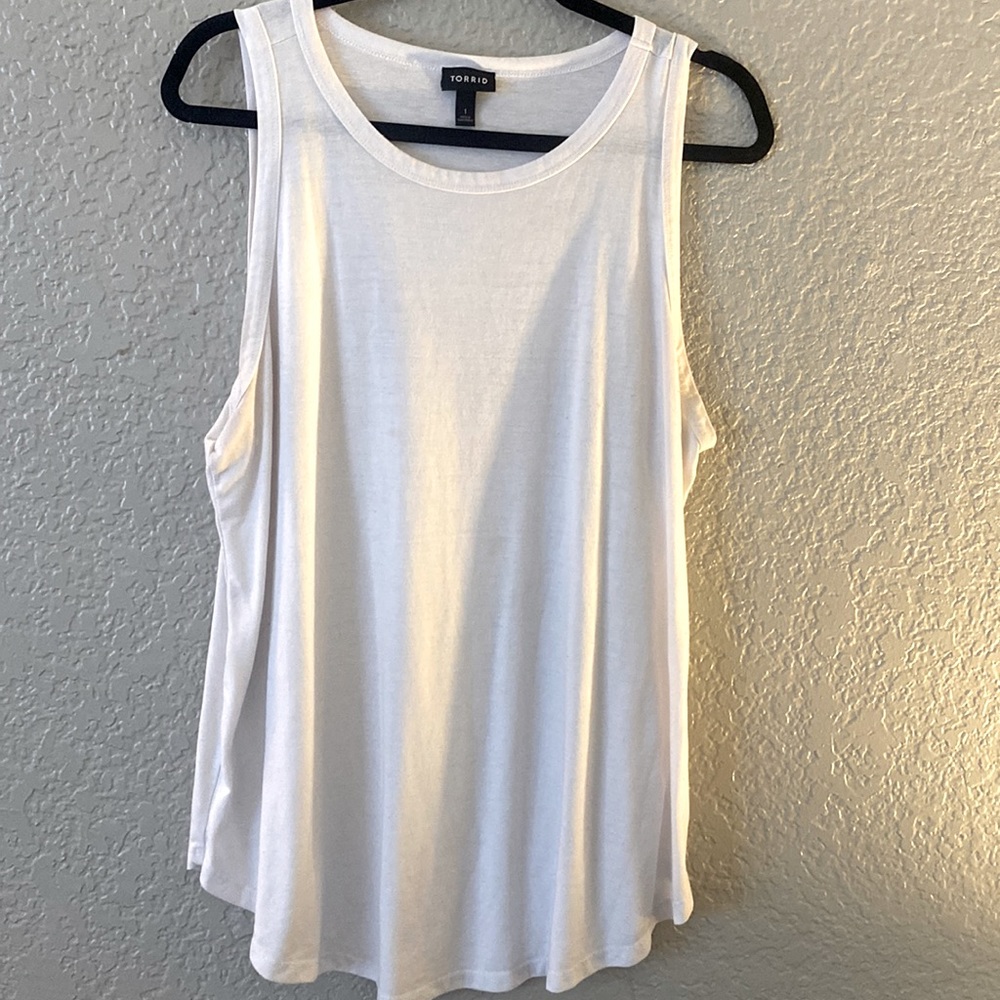 Torrid White Tank